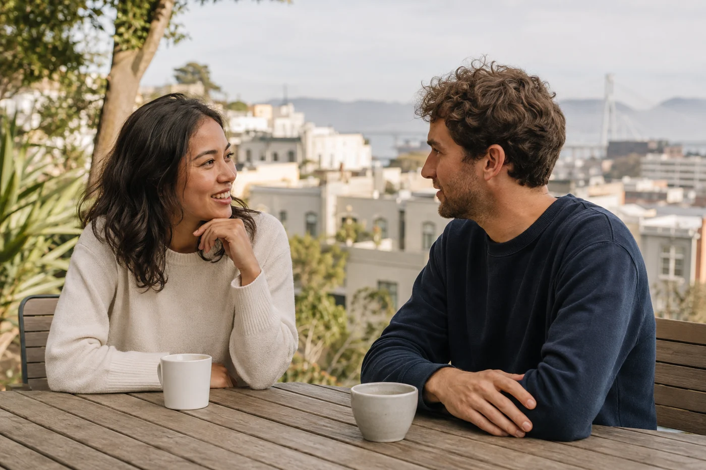 How to Meet People Online in San Francisco - editorial photograph