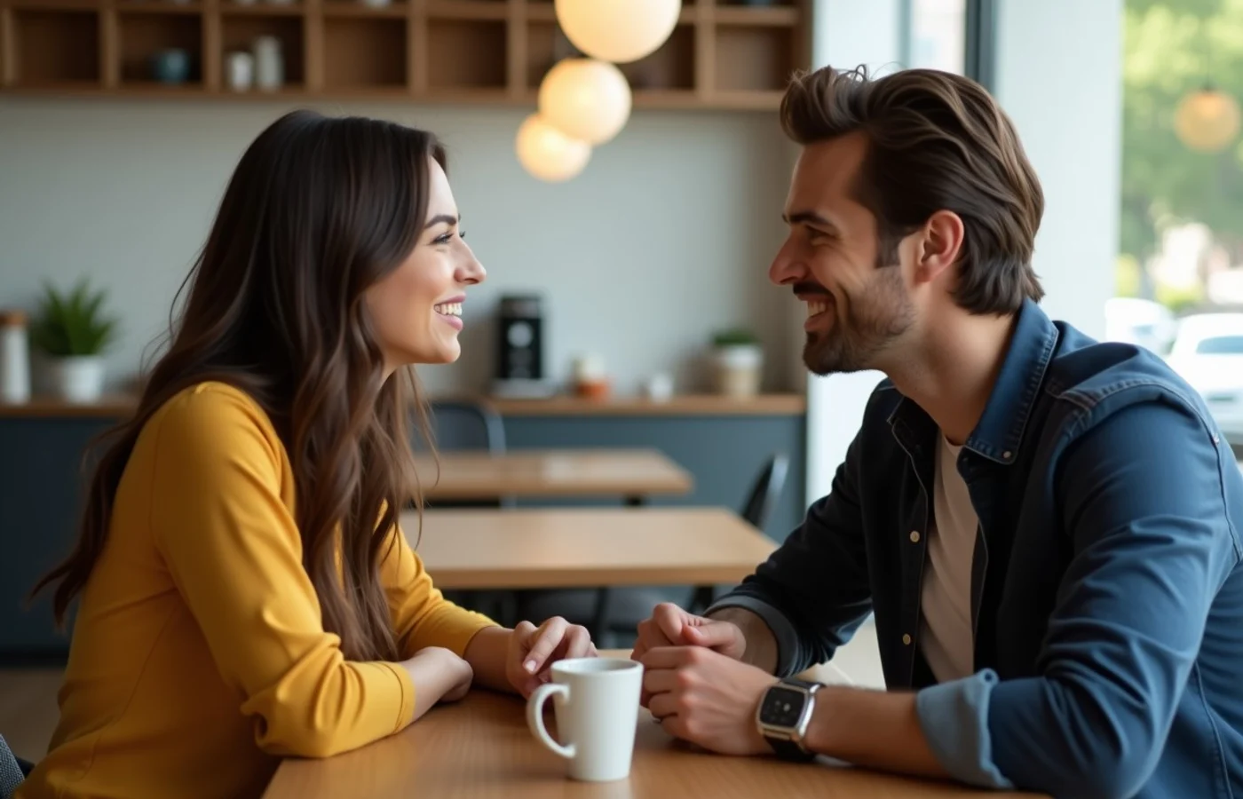 Choose a first-date format that leaves room for a second conversation - supporting editorial photograph