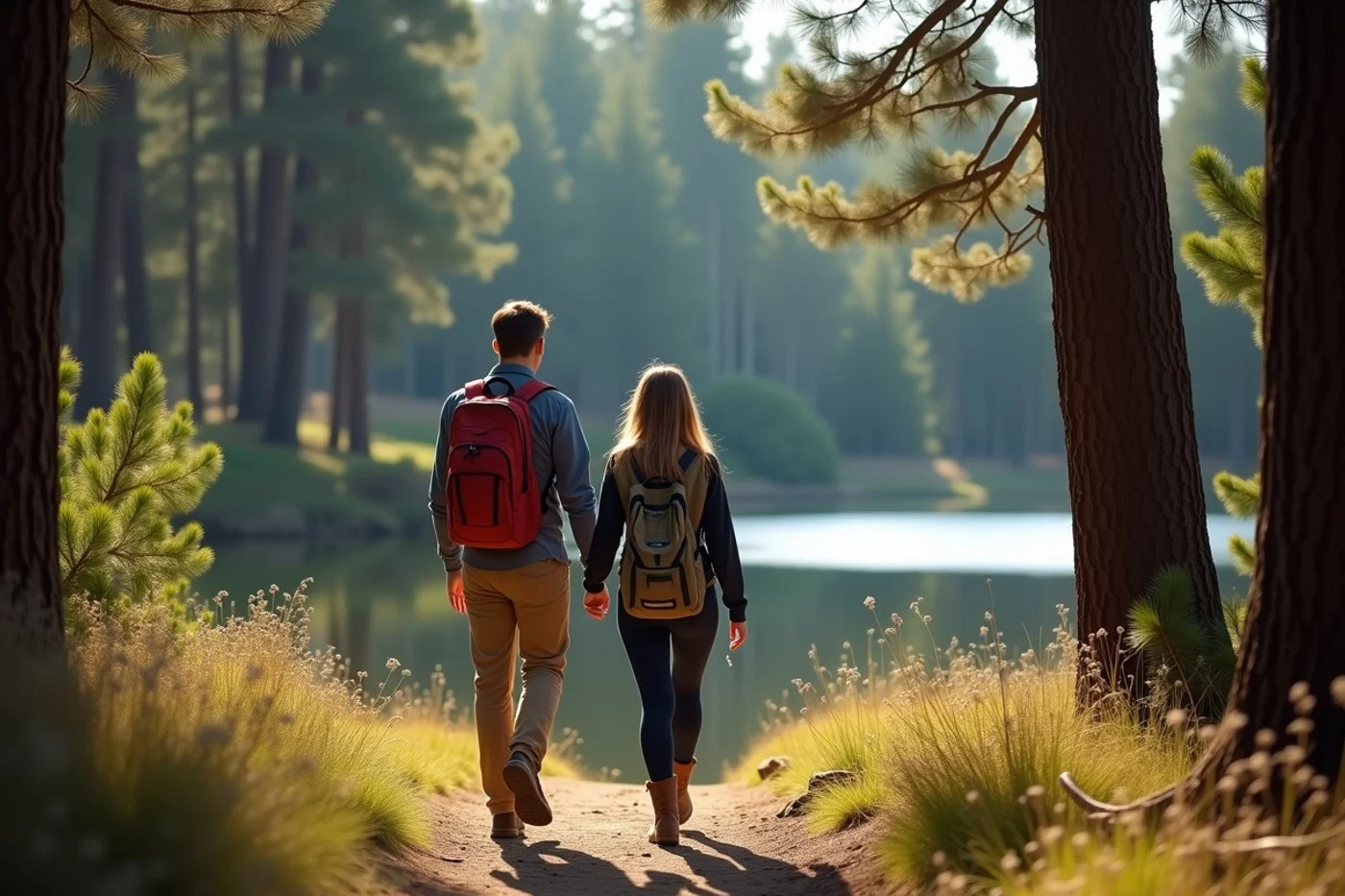 Keep an outdoor first meeting public and comfortable - supporting editorial photograph
