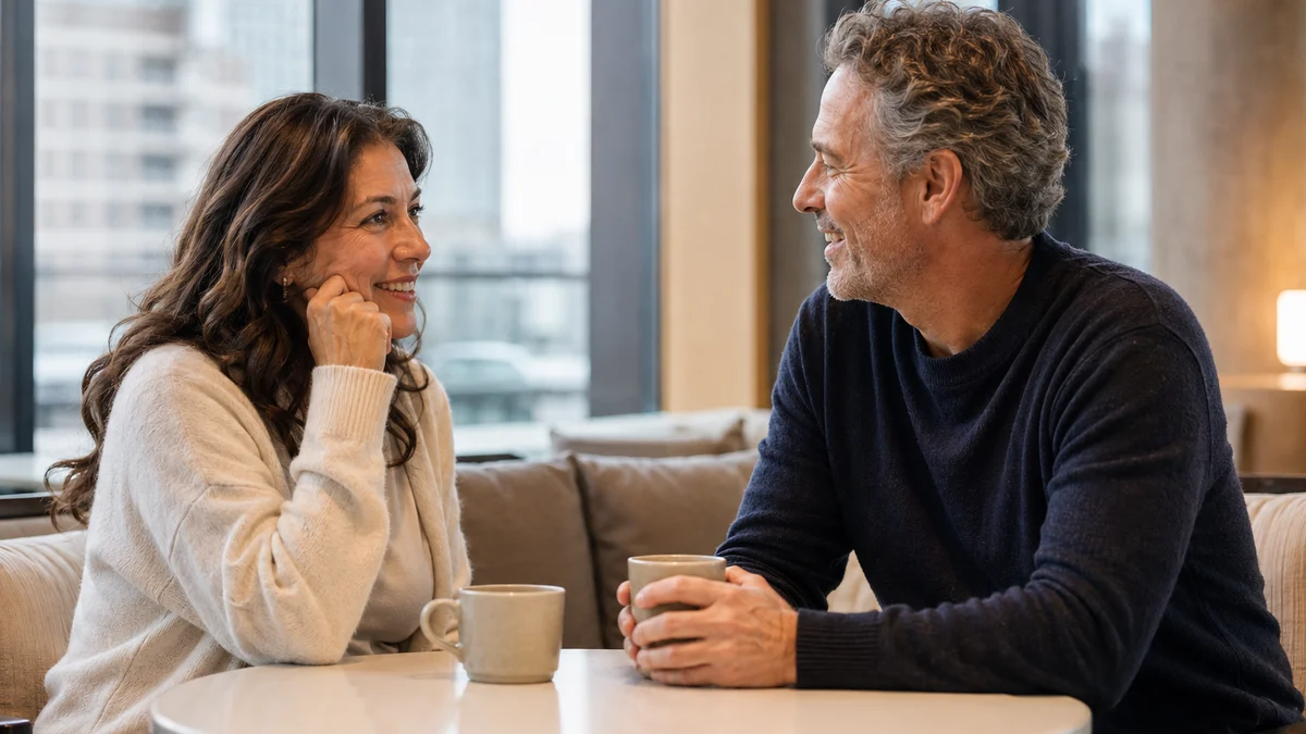 Online Dating in San Francisco for Singles Over 40 - editorial photograph