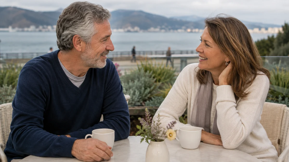 Online Dating in San Francisco for Singles Over 50 - editorial photograph
